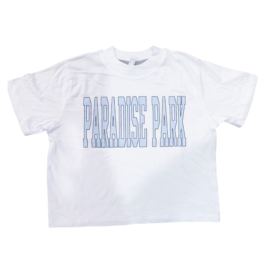 paradise park cropped tshirt