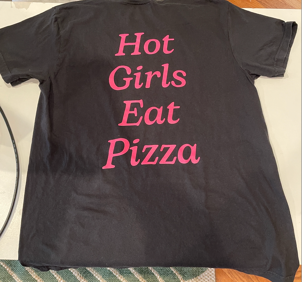 Hot Girls Eat Pizza T-Shirt